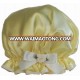 London Tender yellow Luxury Eco-Friendly Shower Cap