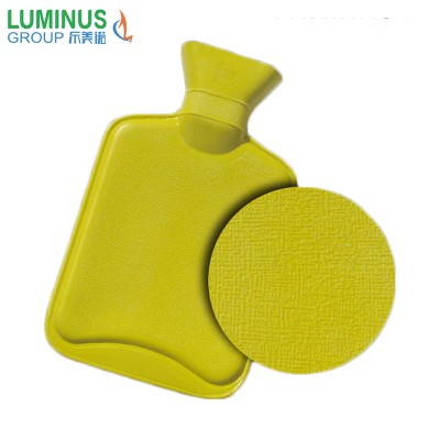 1L flat  rubber hot water bottle