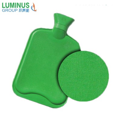 Classic rubber material hot water bag bottle for family warmth