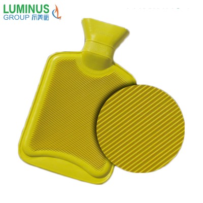 1L rib rubber hot water bottle