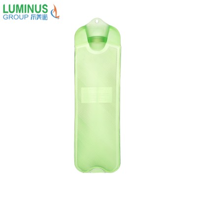 hot sale long stripe pvc hot water bottle for long time warmth