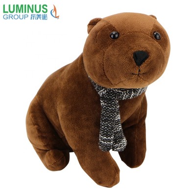 Decorative animal bear draft door stop door stopper