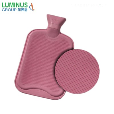 Original rubber hot water bottle bag for hand warming