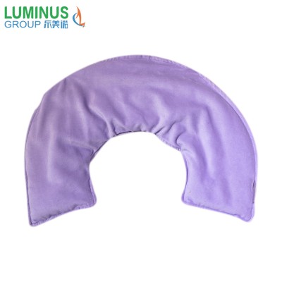 customized design microwave wheat heat packs for neck warmth