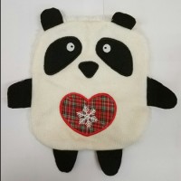 cute colorful design best sale plush cover for hot pack