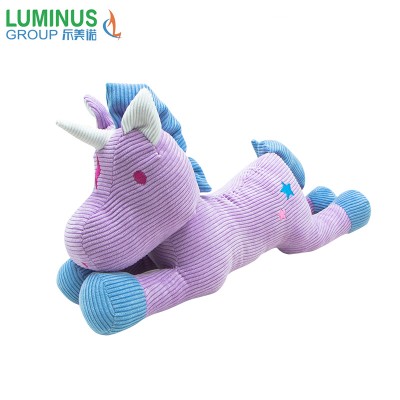 lovely unicorn cartoon animal door stopper for family use