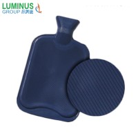 natural material rubber hot water bottle for long time warmth